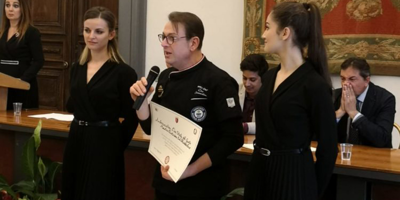 Chiazzolino, pasticcere lucerino premiato a Roma