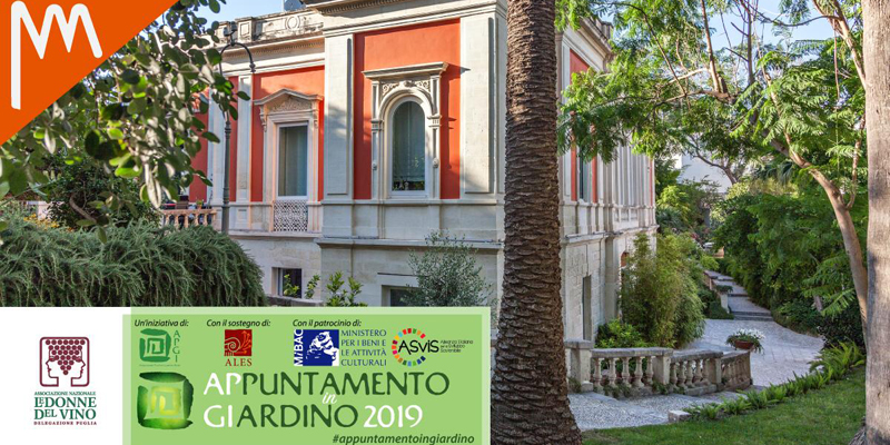 Le donne del vino si incontrano in giardino