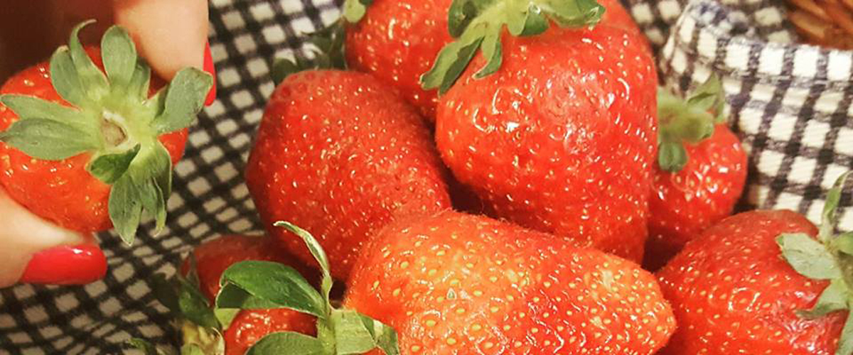 Fragole a merenda