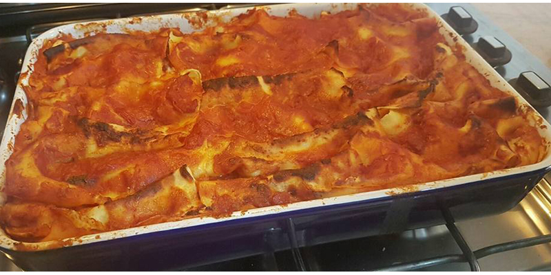 Sfoglia per lasagna senza glutine