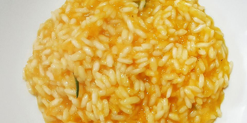 Risotto all'arancia