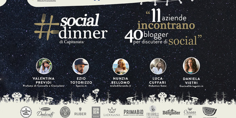 Social dinner con I cuochi fuori sede