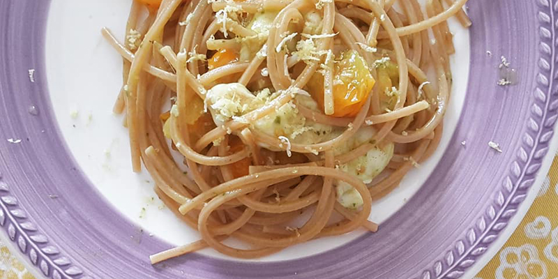 Spaghettoni al cedro